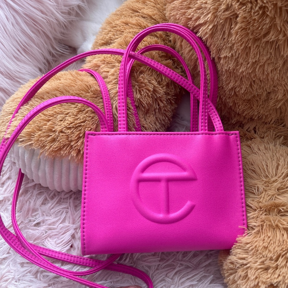 Pink Telfar Small Shopping Bag | Azalea